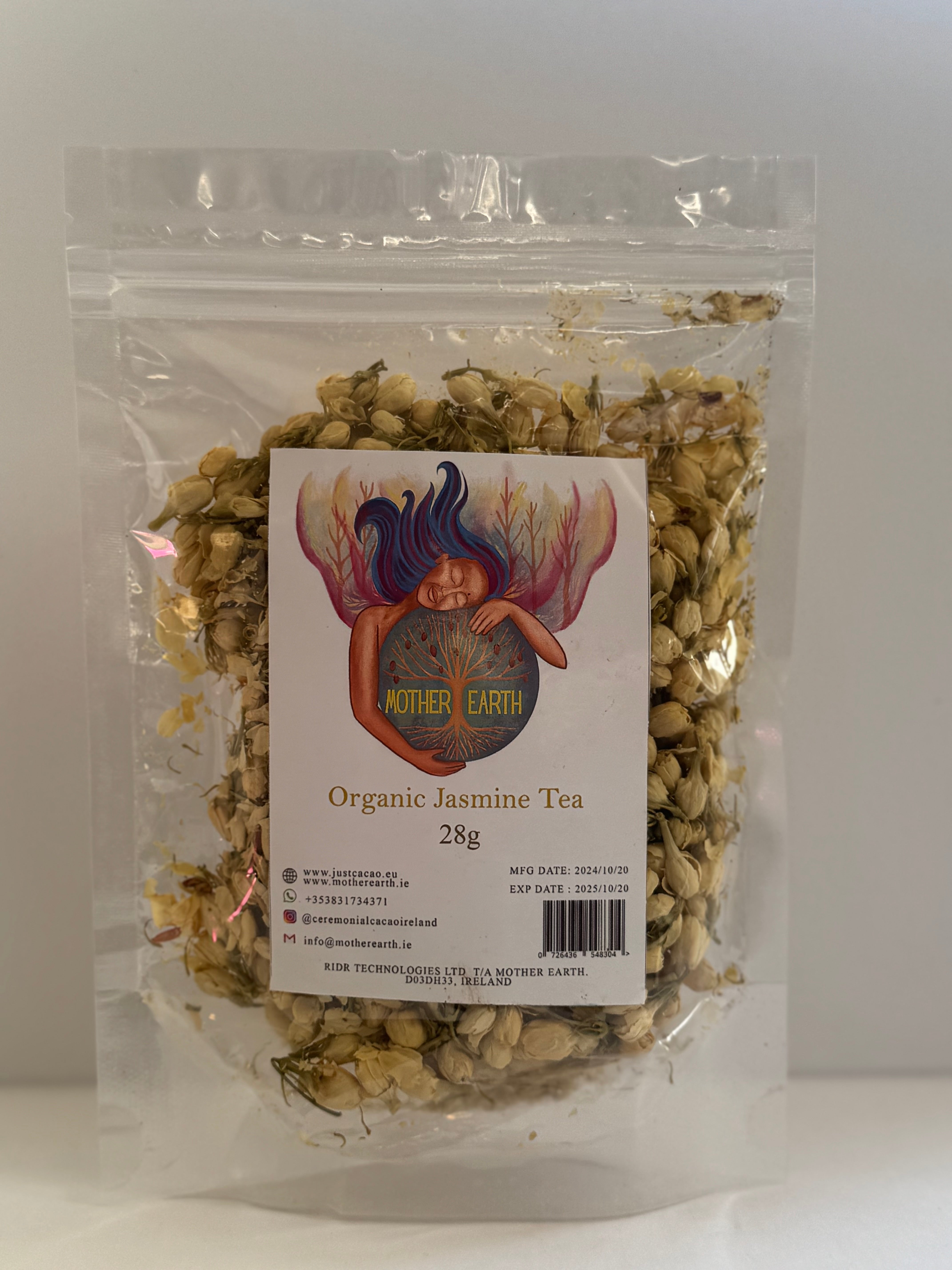 Mother Earth Organic Jasmine Tea (28g)
