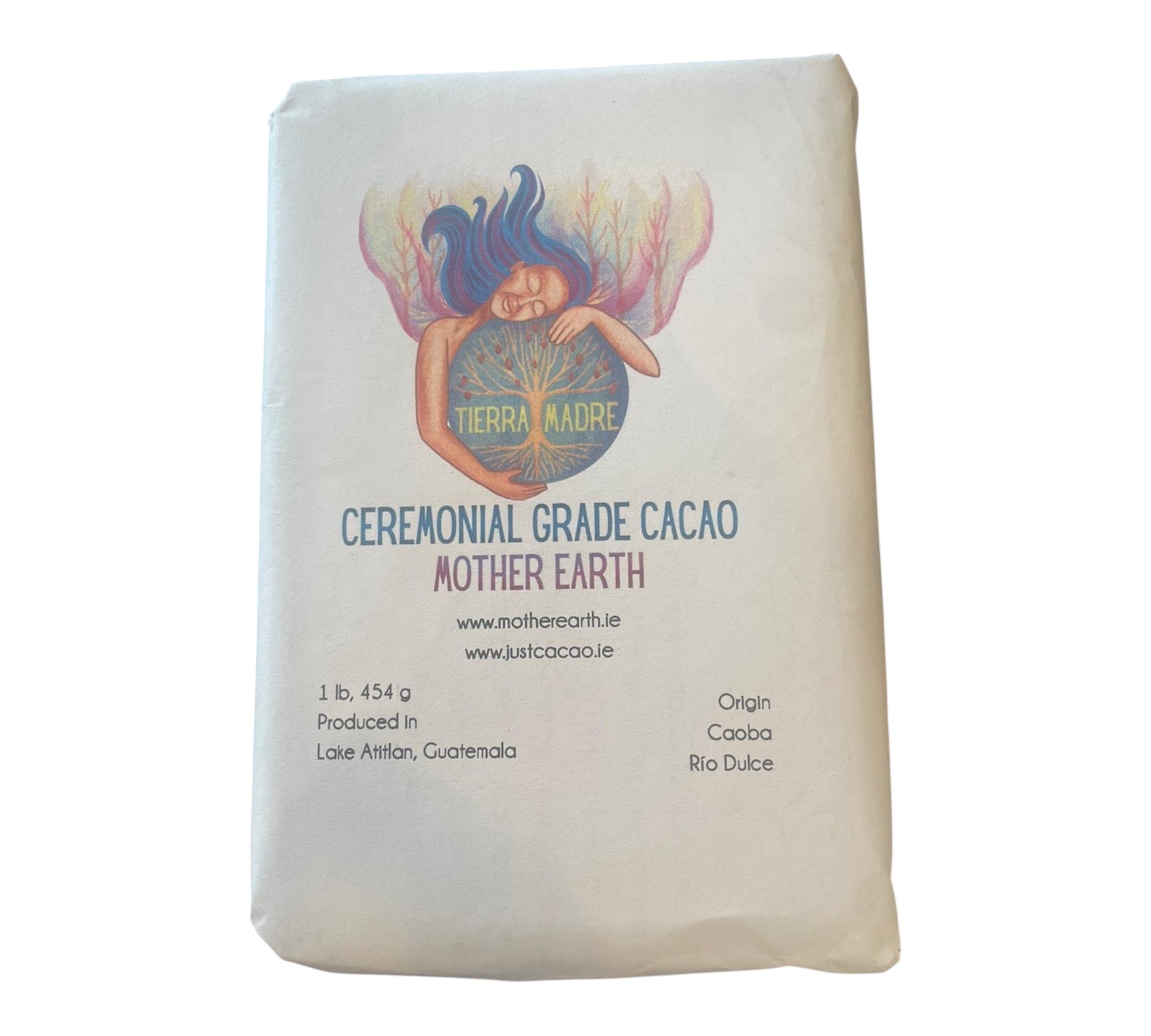 100% Ceremonial Cacao (454g)or (227g): Supports Womens Collective. Caoba Origin (Rio Dulce)