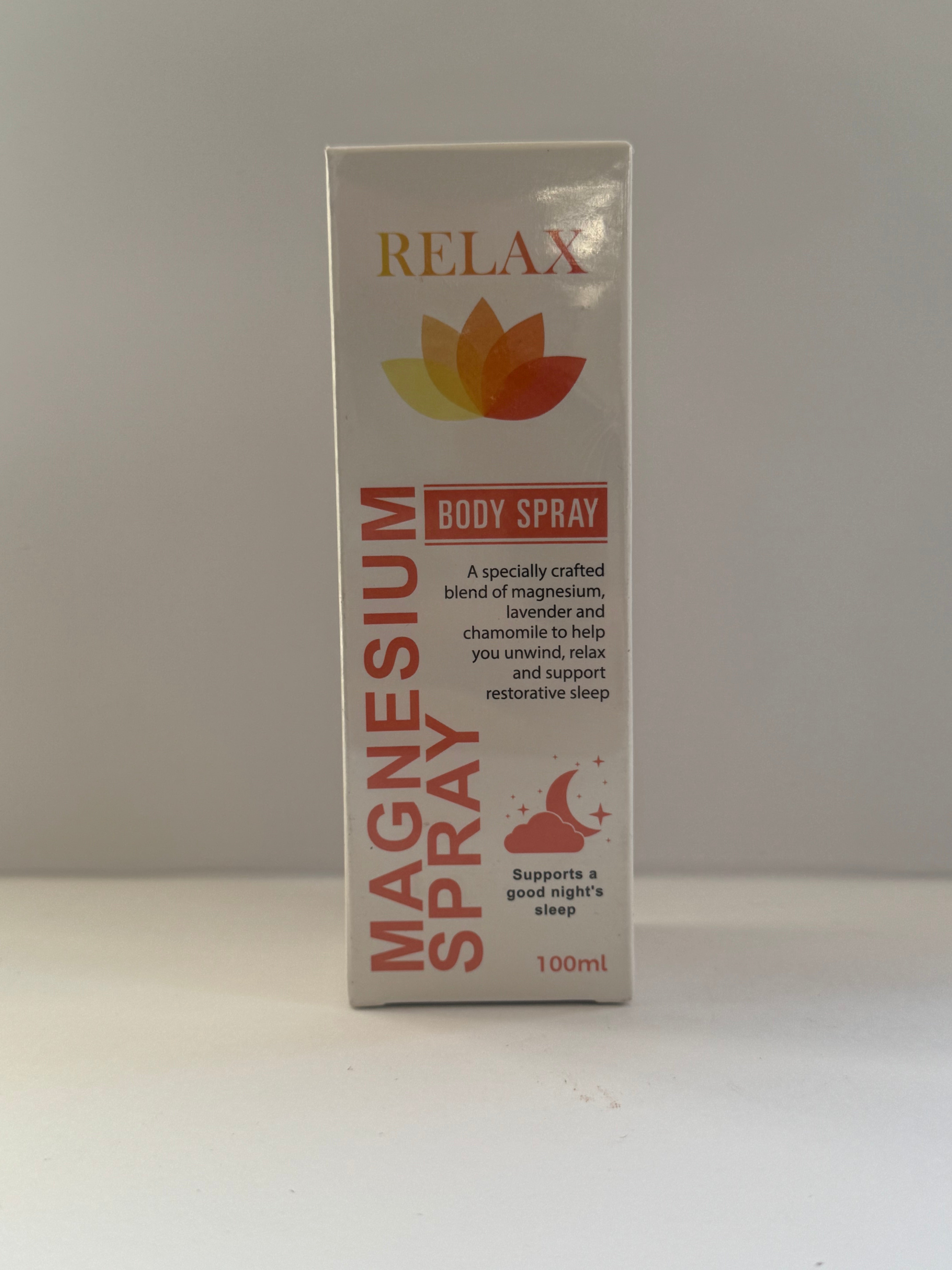 RELAX - Magnesium, Chamomile & Lavender Body Spray