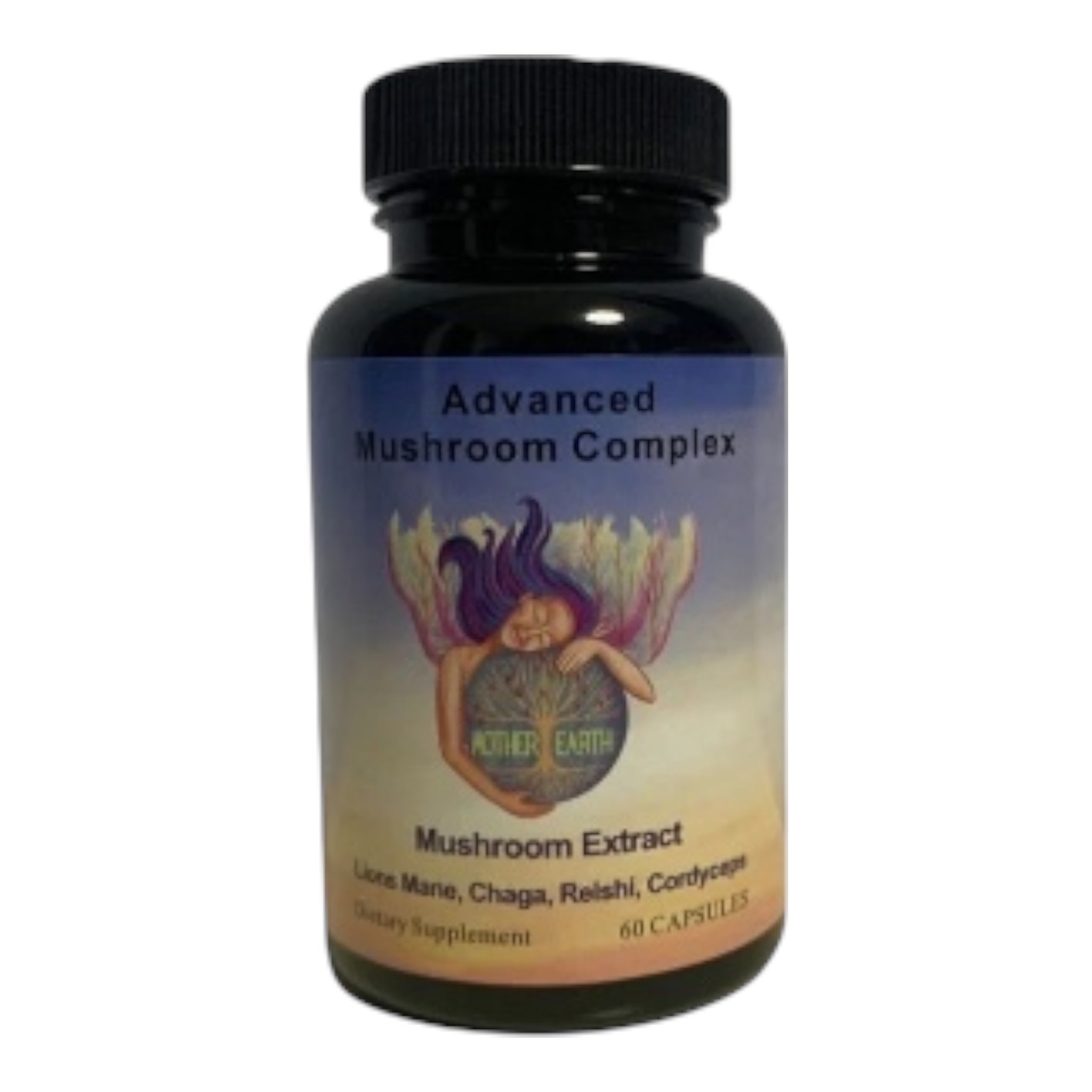 Advanced Mushroom Complex - Original Packaging. Chaga, Reishi, Cordyceps, Lion’s Mane. 🍄 1 Months Supply.