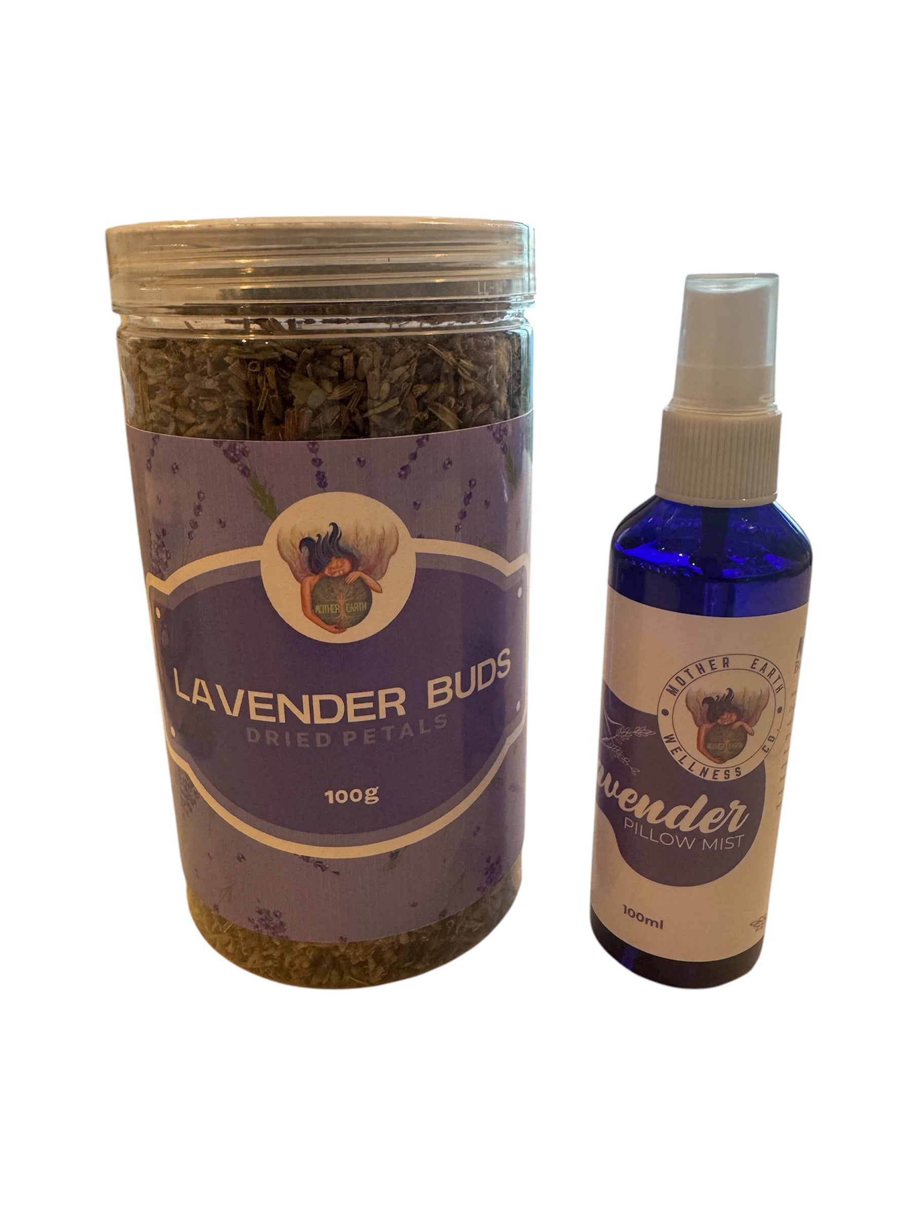 💜 Mother Earth – Lavender Dreams Bundle
Dried Lavender Buds | Calming Pillow & Linen Spray