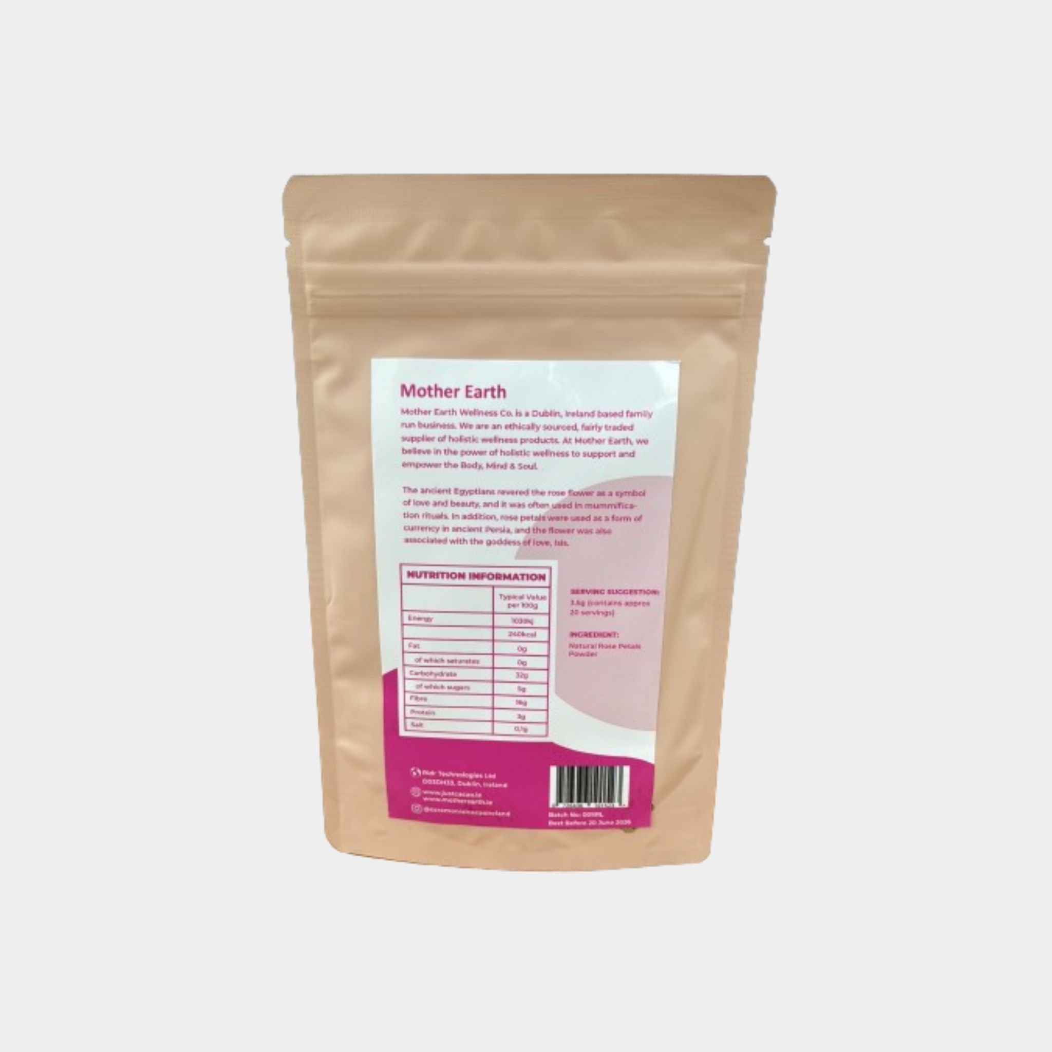 🌹 Mother Earth Rose Powder – Heart-Opening Beauty from Within
Ceremonial Grade Tea (70g)