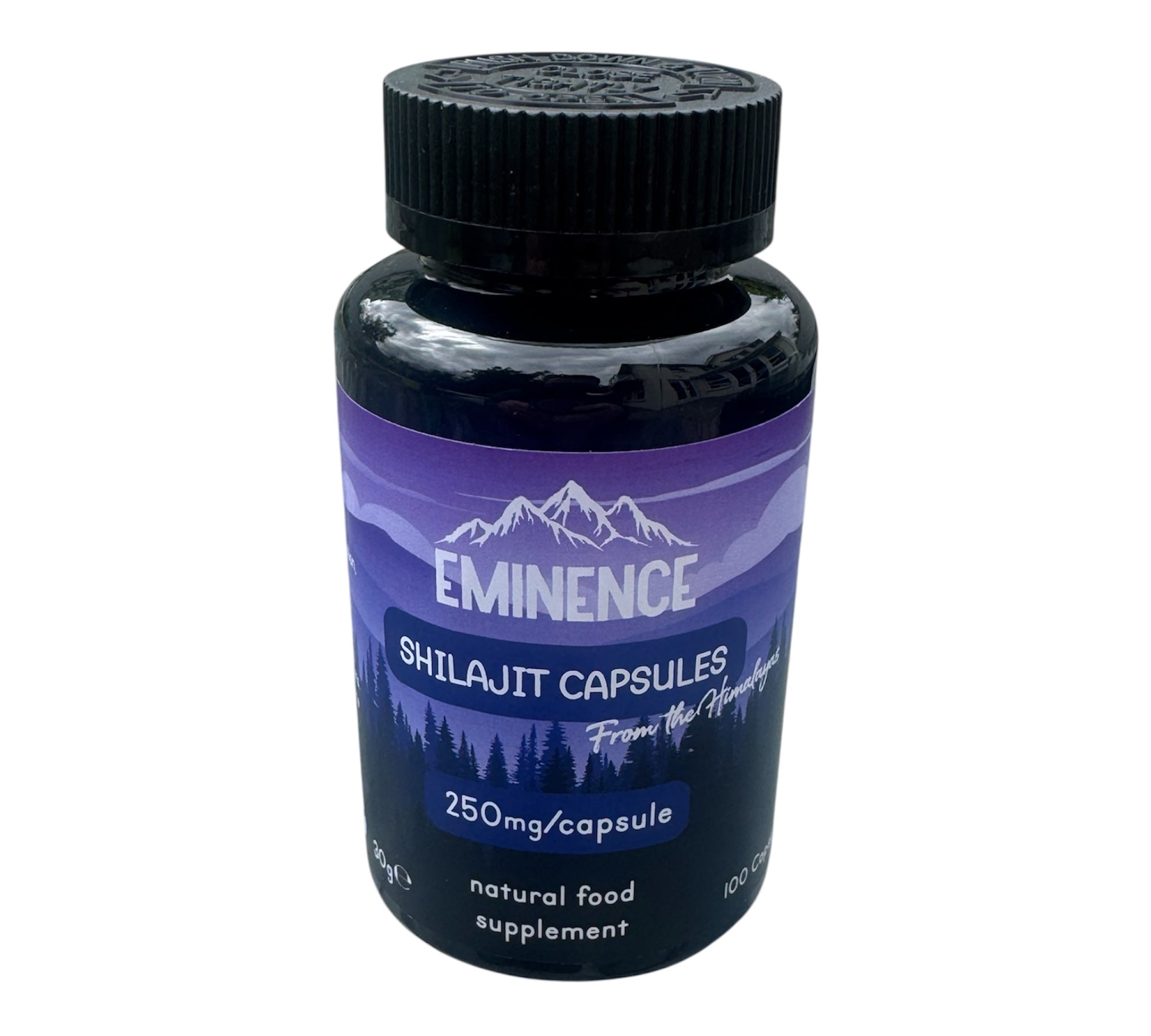 Eminence Shilajit Capsules - 250mg per Capsule. 100 Capsules. Ayurvedic.