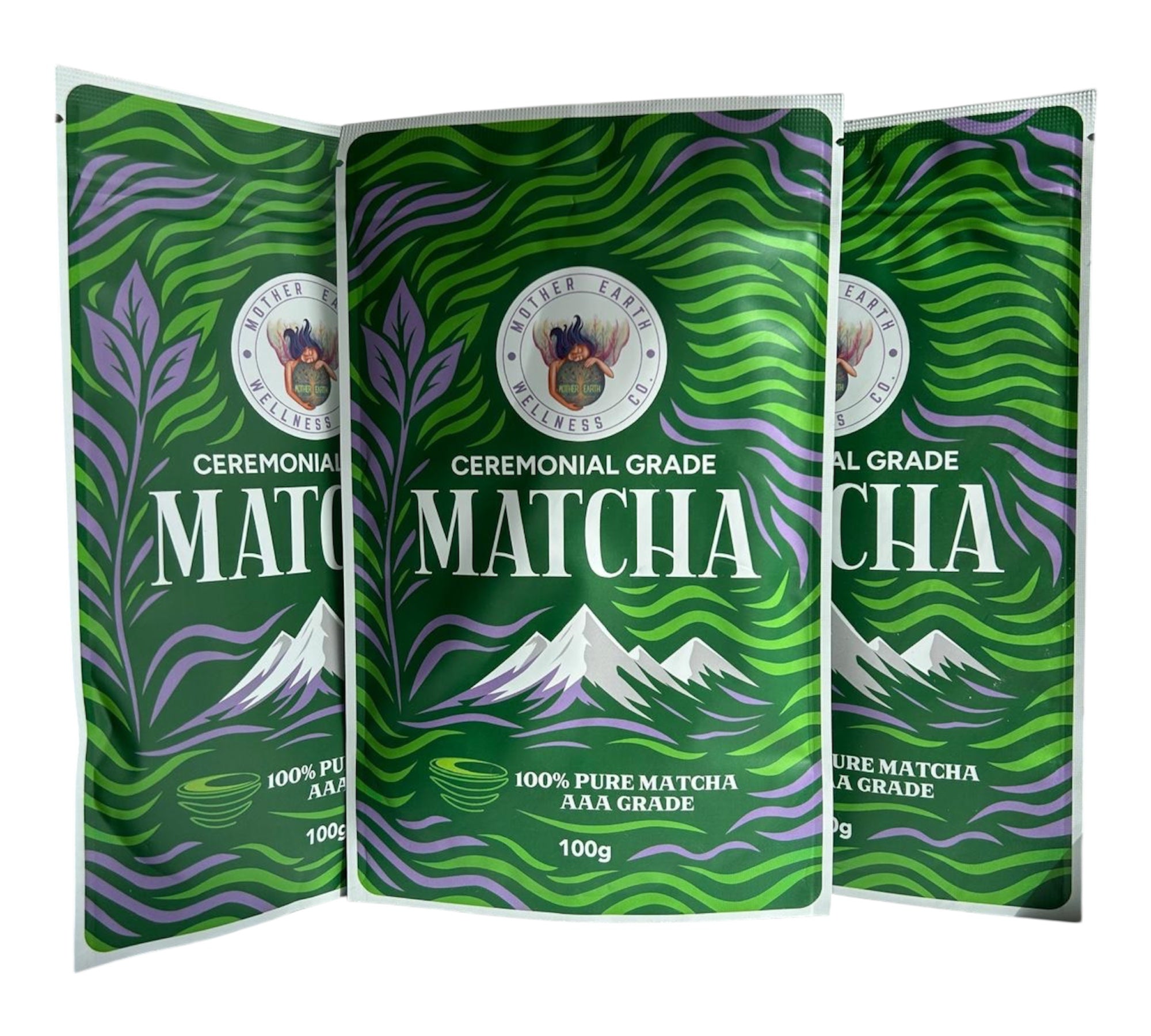 MOTHER EARTH CEREMONIAL GRADE MATCHA (AAA) | 100% ORGANIC | VEGAN | VEGETARIAN | NON-GMO | GLUTEN-FREE |