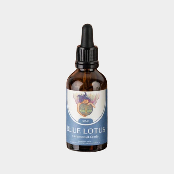 Mother Earth Blue Lotus Tincture - 100% Pure. 30ML.