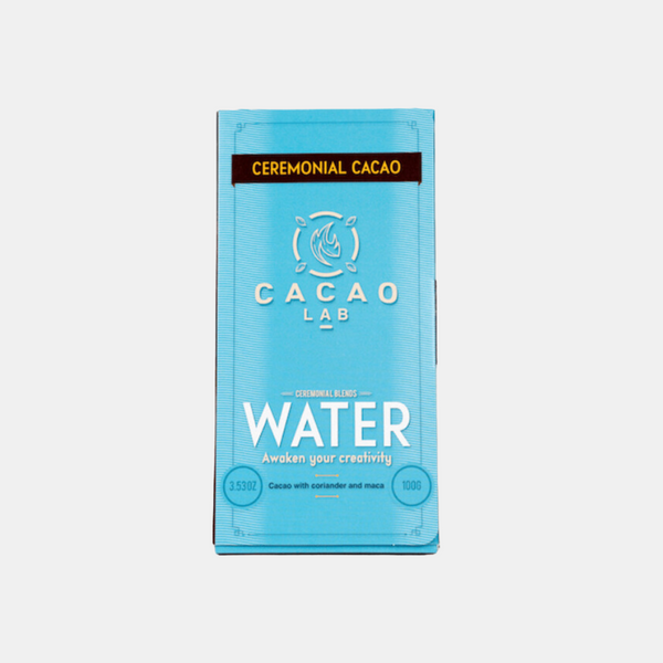 Ceremonial Cacao - Water Element: Invoke Your Creativity (100g bar)