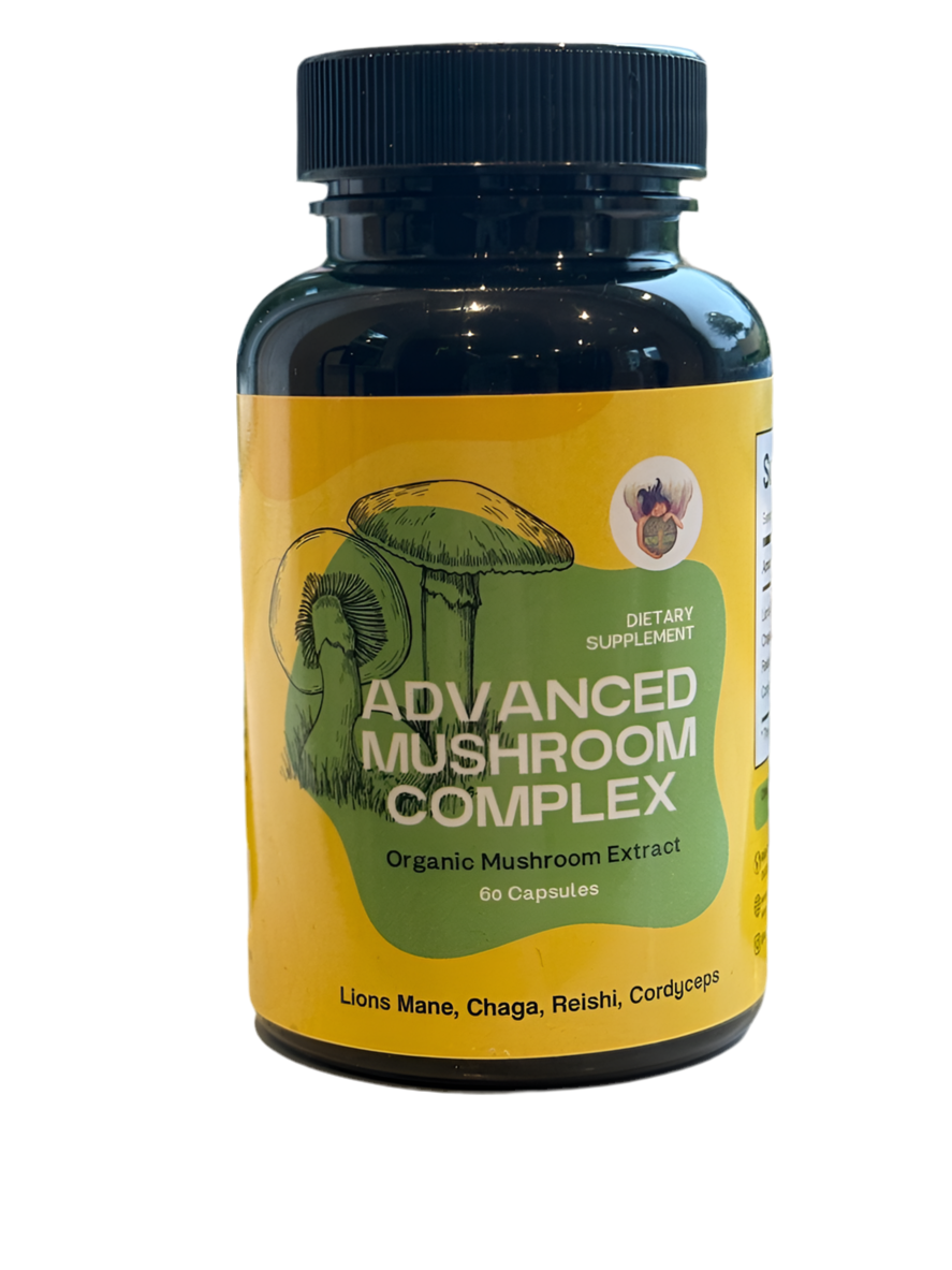 Mother Earth Advanced Mushroom Complex Capsules. 1 Month Supply.