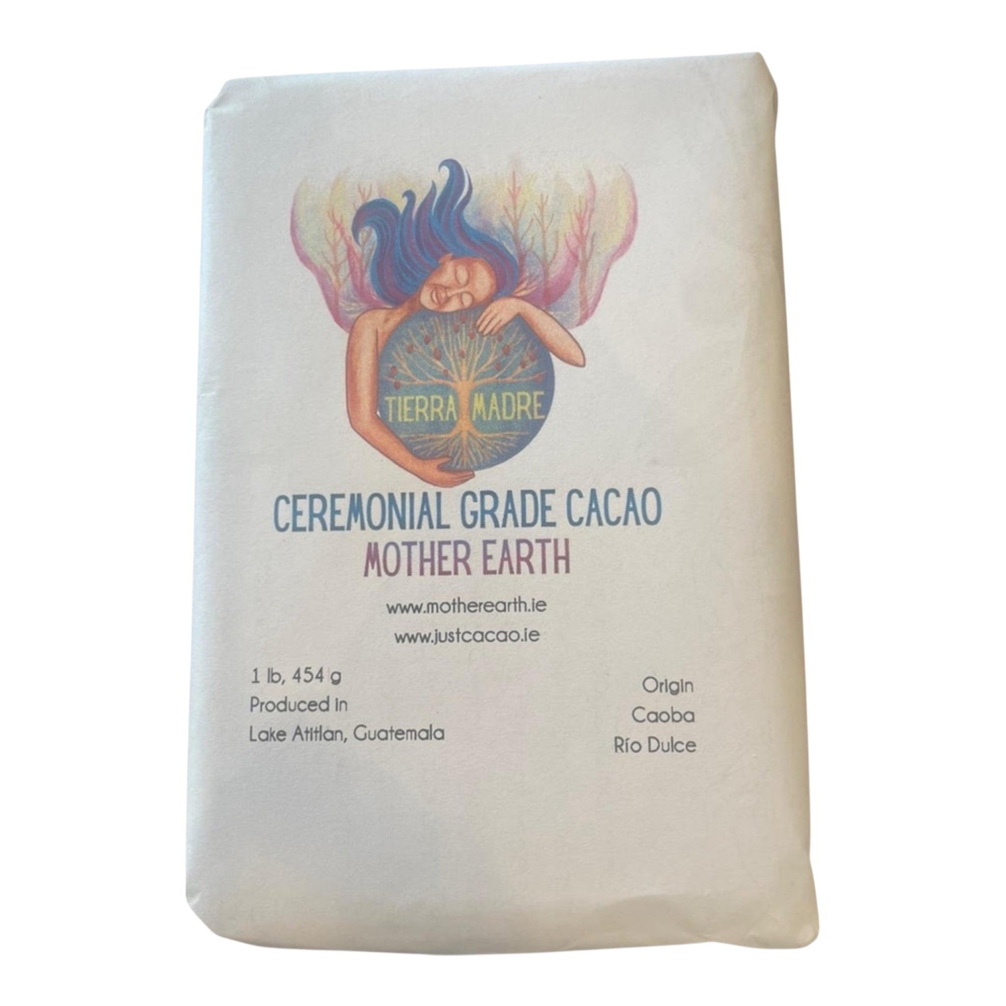 100% Ceremonial Cacao (454g)or (227g): Supports Womens Collective. Caoba Origin (Rio Dulce)