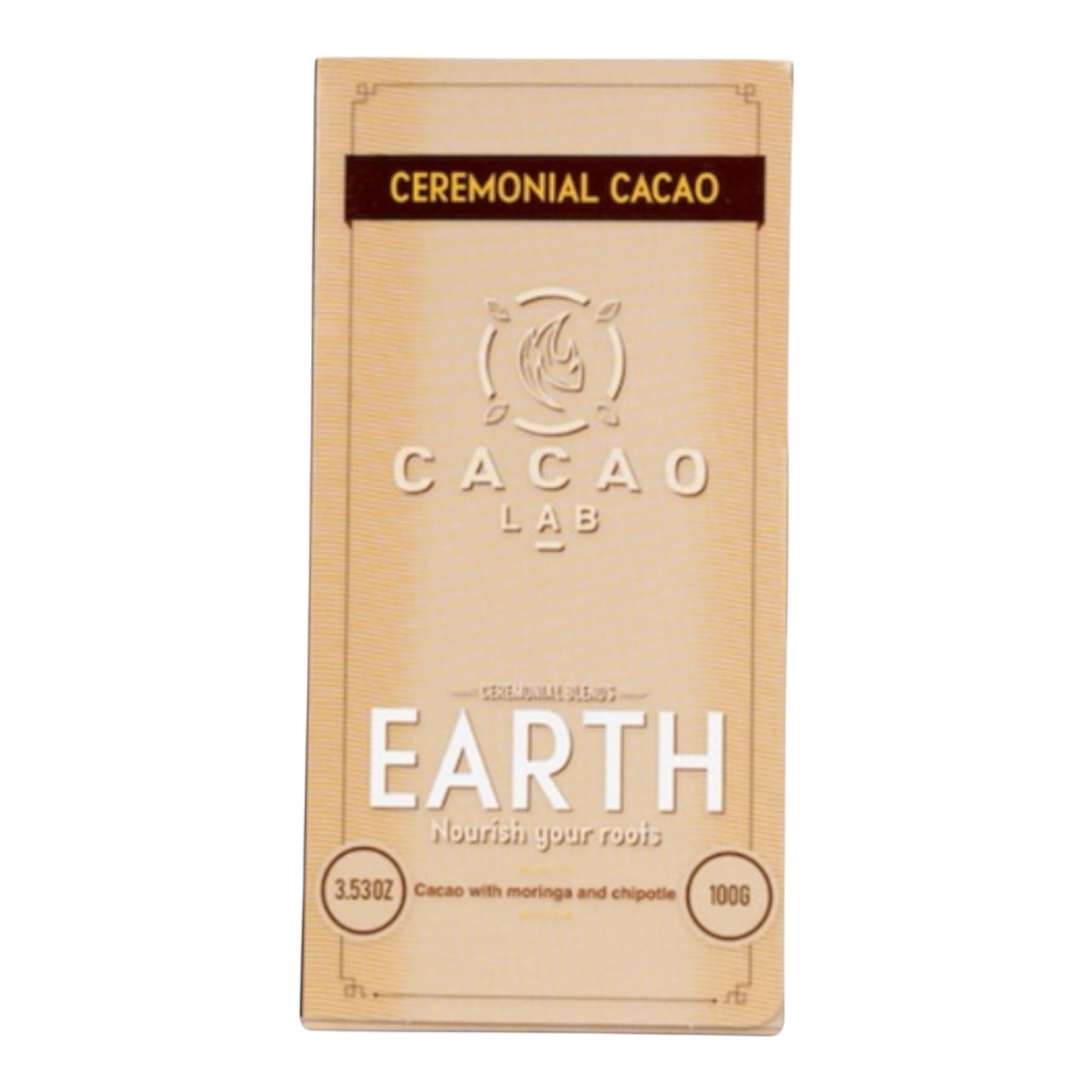Ceremonial Cacao - Earth Element: Nourish Your Roots (100g bar)