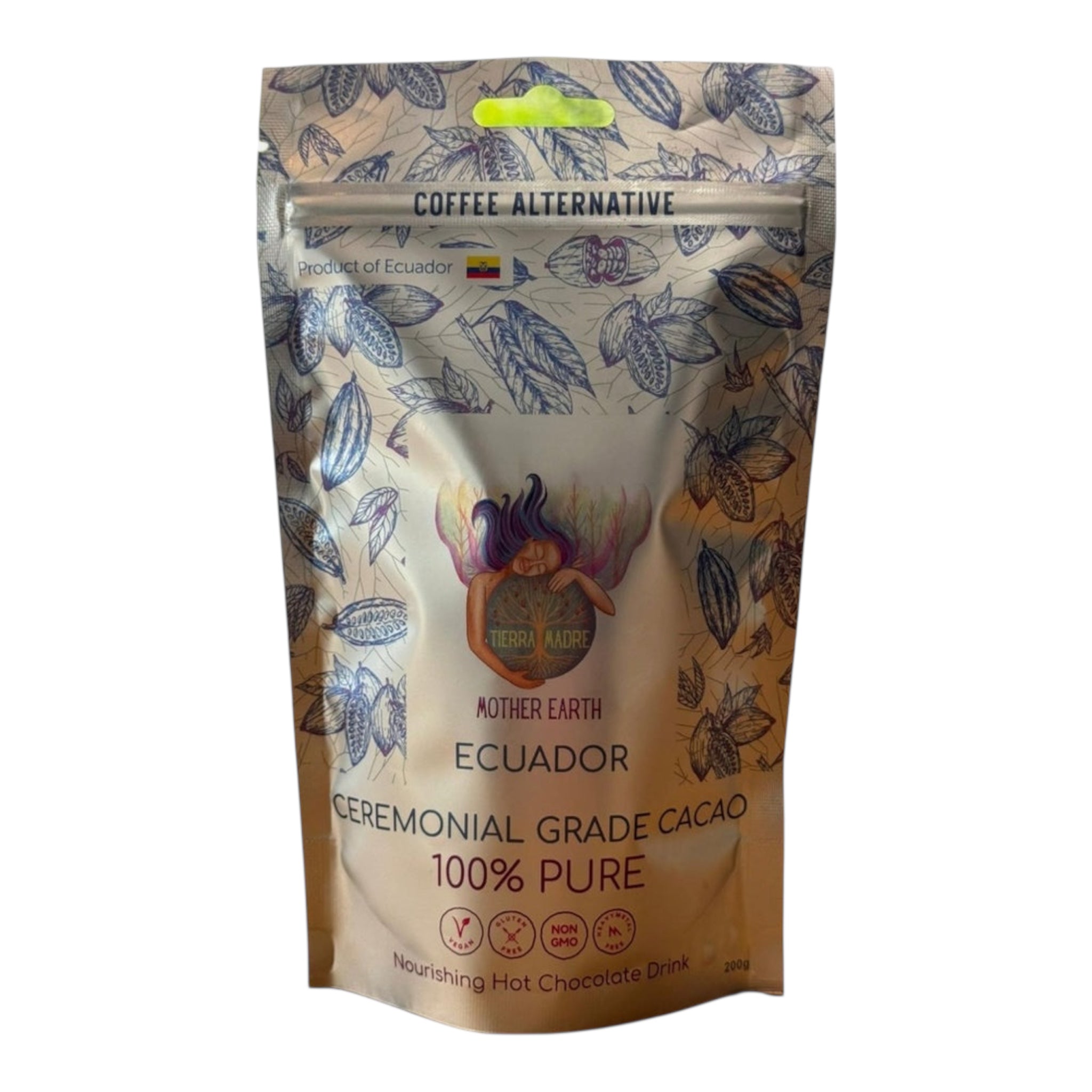 "Mother Earth Ecuador" : Ceremonial Grade Cacao