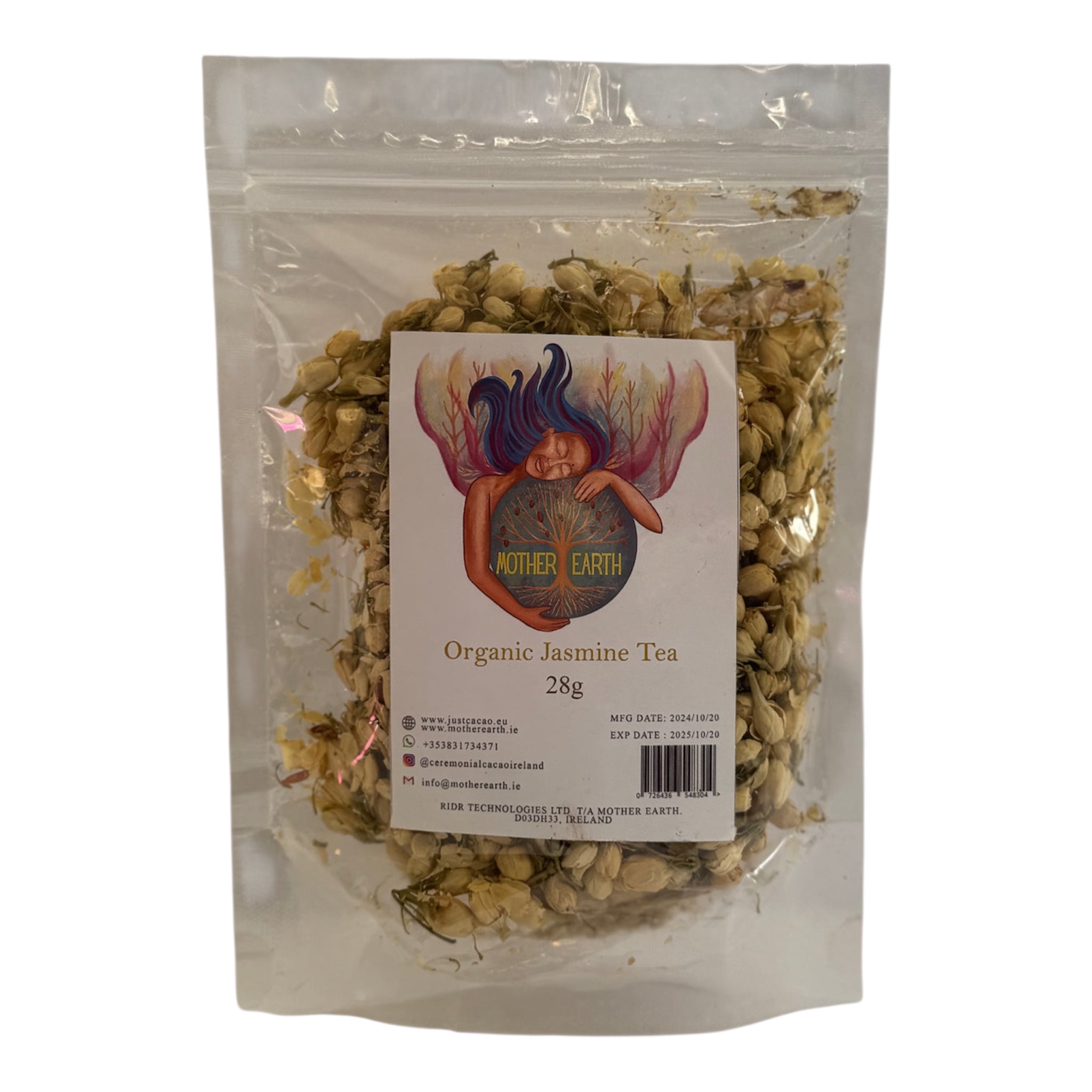Mother Earth Organic Jasmine Tea (28g)