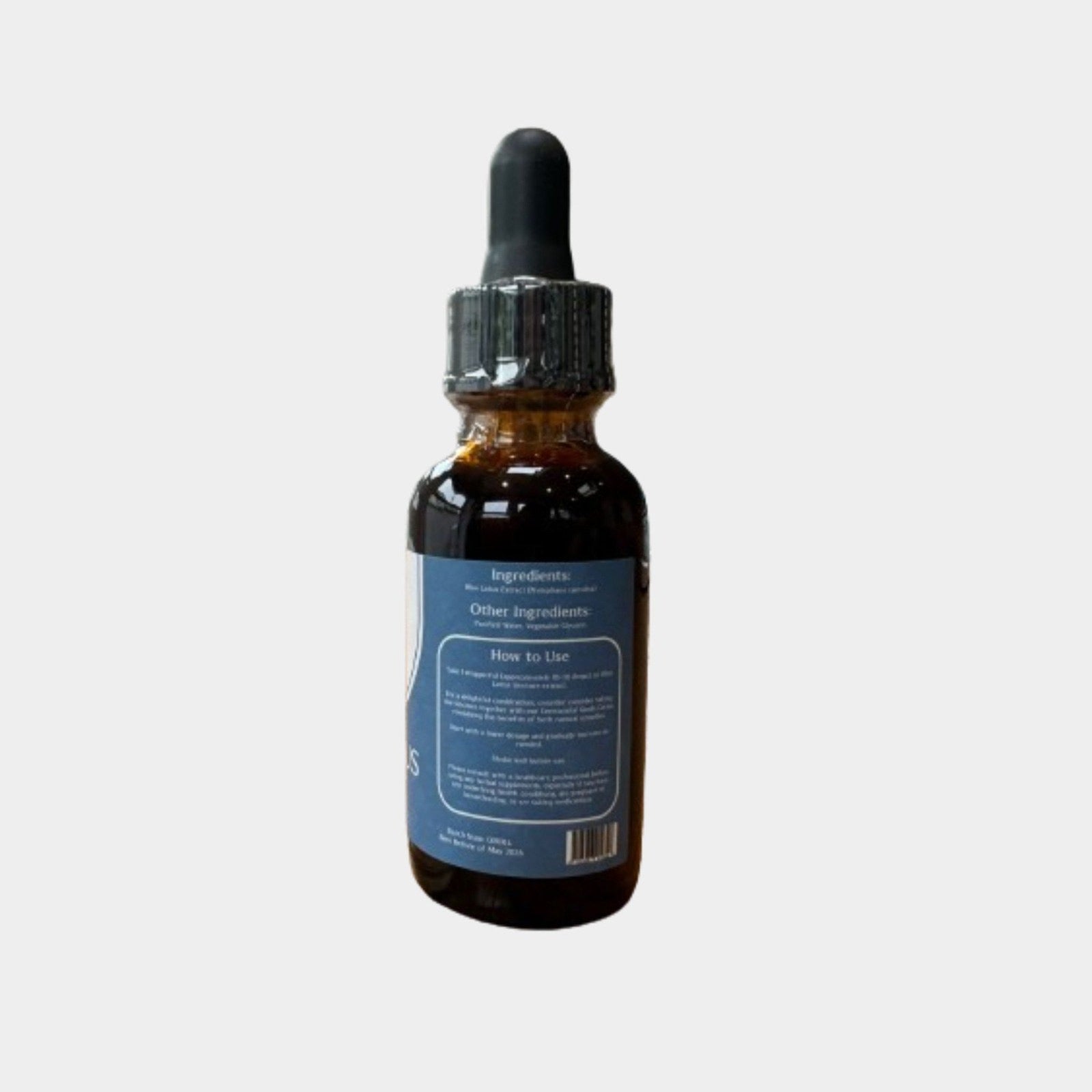 Mother Earth Blue Lotus Tincture - 100% Pure. 30ML.