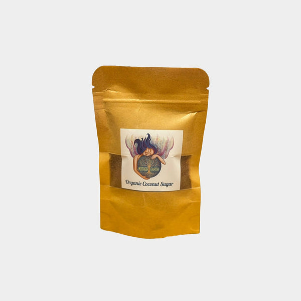 100% Pure Organic Coconut Sugar (50g). Natural Cacao Sweetener.