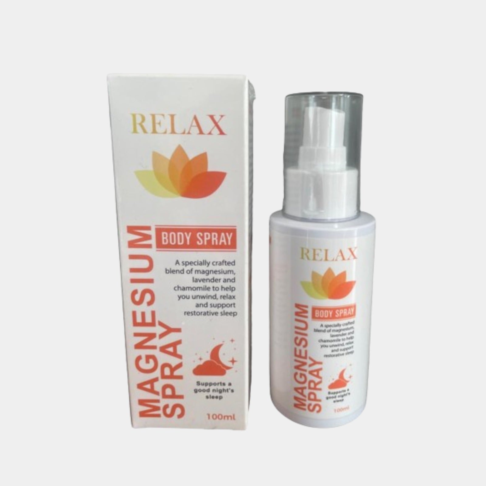 RELAX - Magnesium, Chamomile & Lavender Body Spray