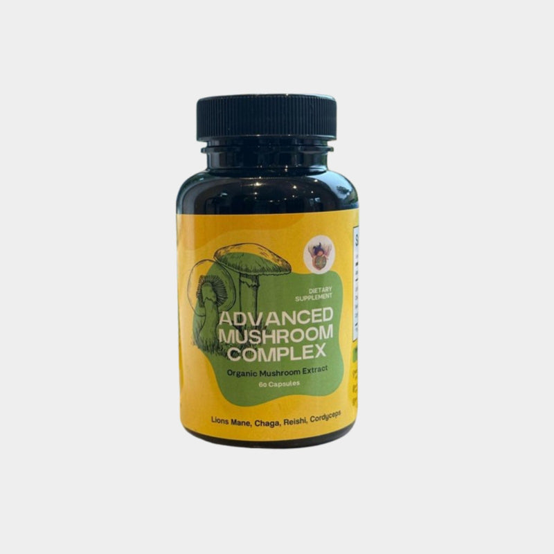 Mother Earth Advanced Mushroom Complex Capsules. 1 Month Supply.