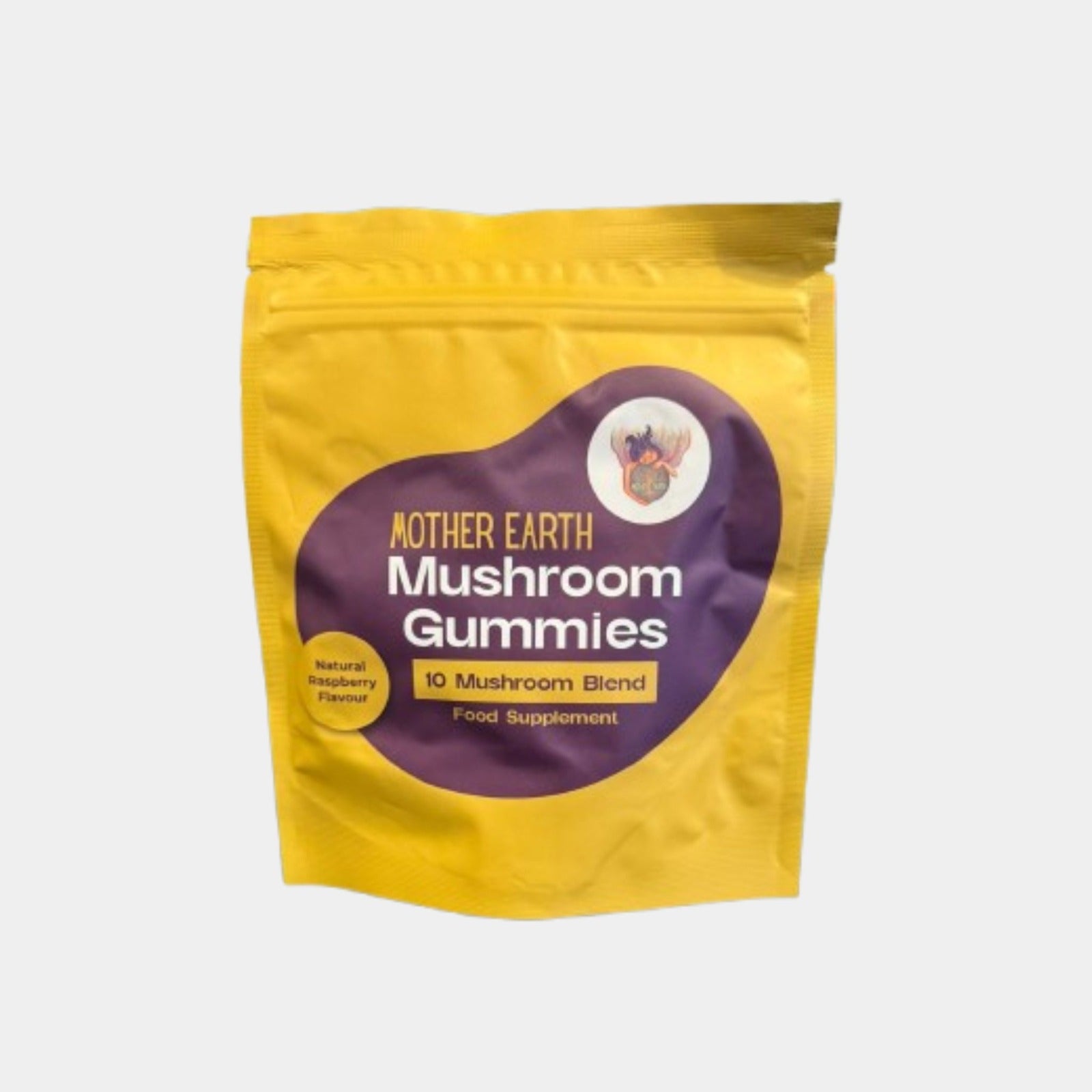 New Mother Earth Mushroom Gummies - Ten Functional Mushrooms - 1 Month Supply. 2500mg Per Serving. Vegan. 🌱