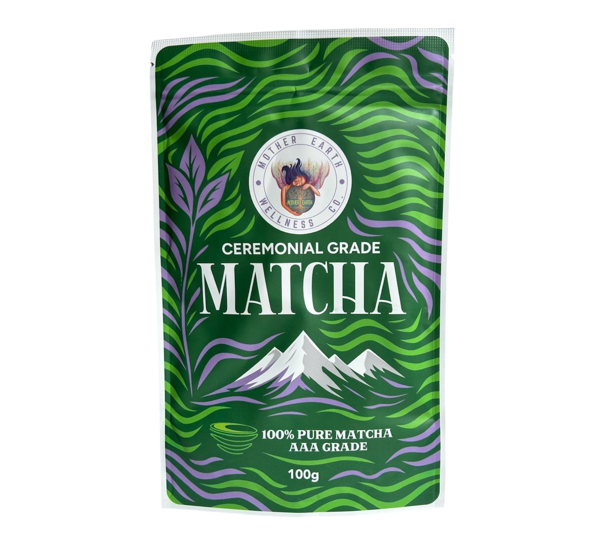 MOTHER EARTH CEREMONIAL GRADE MATCHA (AAA) | 100% ORGANIC | VEGAN | VEGETARIAN | NON-GMO | GLUTEN-FREE |