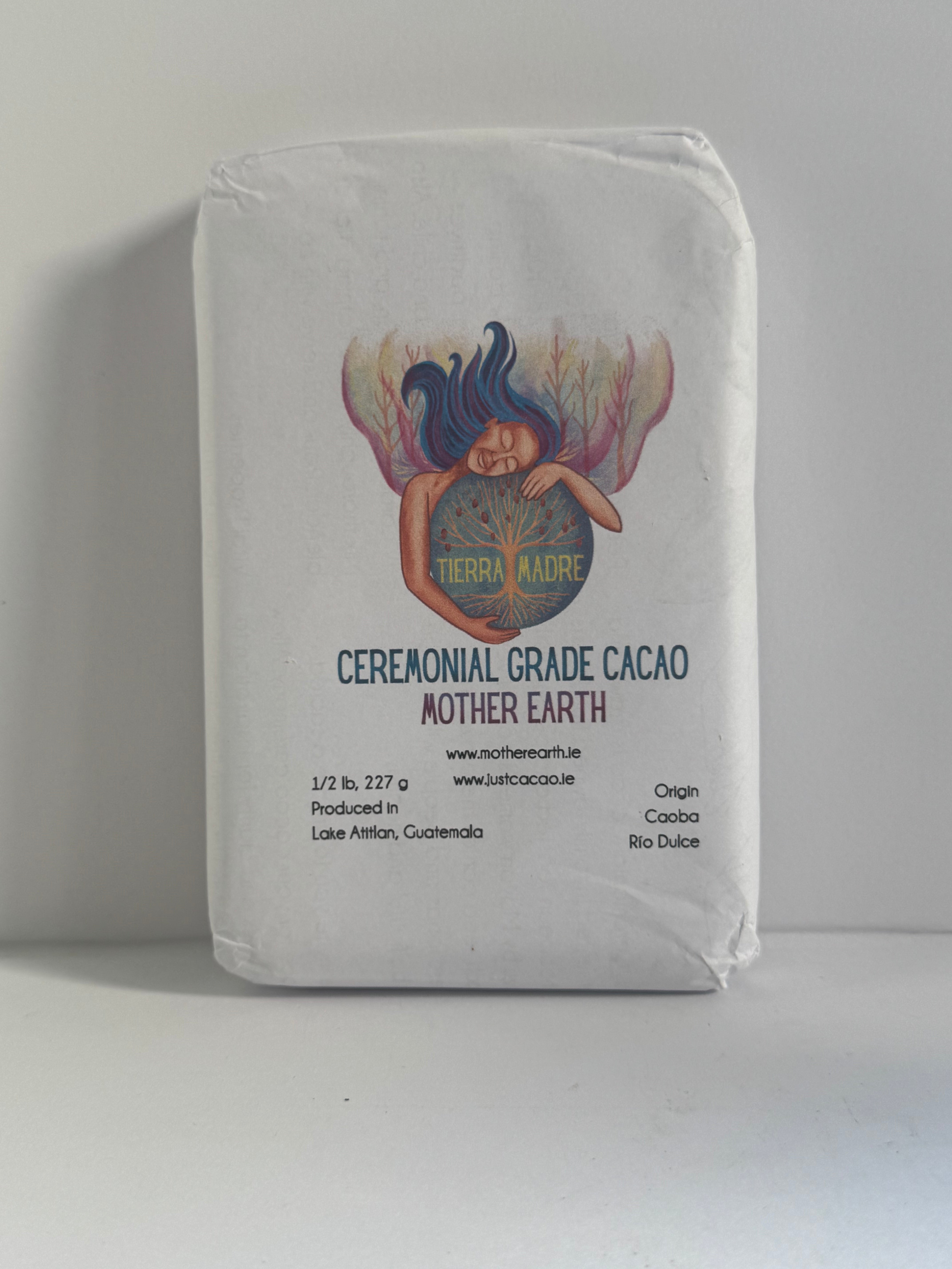 100% Ceremonial Cacao (454g)or (227g): Supports Womens Collective. Caoba Origin (Rio Dulce)