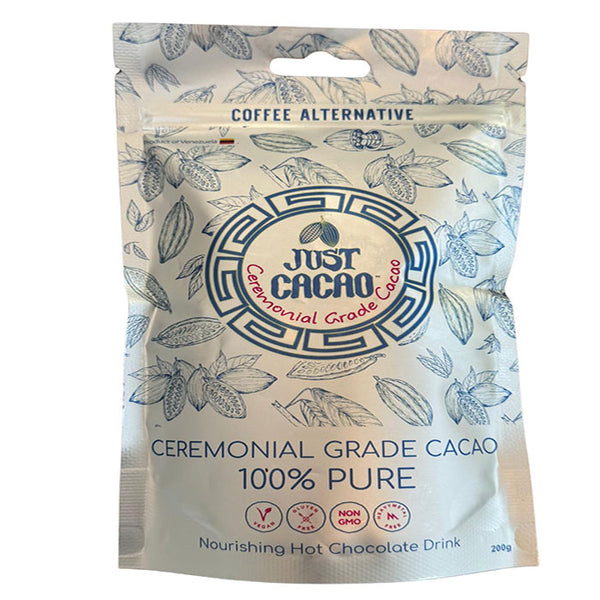100% Pure Ceremonial Grade Just Cacao - Rich Venezuelan Blend.