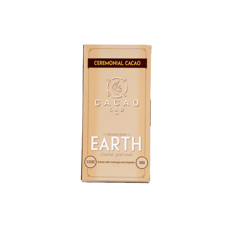 Ceremonial Cacao - Earth Element: Nourish Your Roots (100g bar)