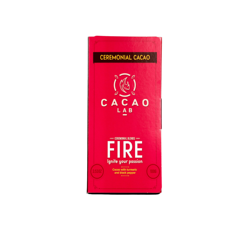 Ceremonial Cacao - Fire Element - Ignite Your Passion (100g bar)