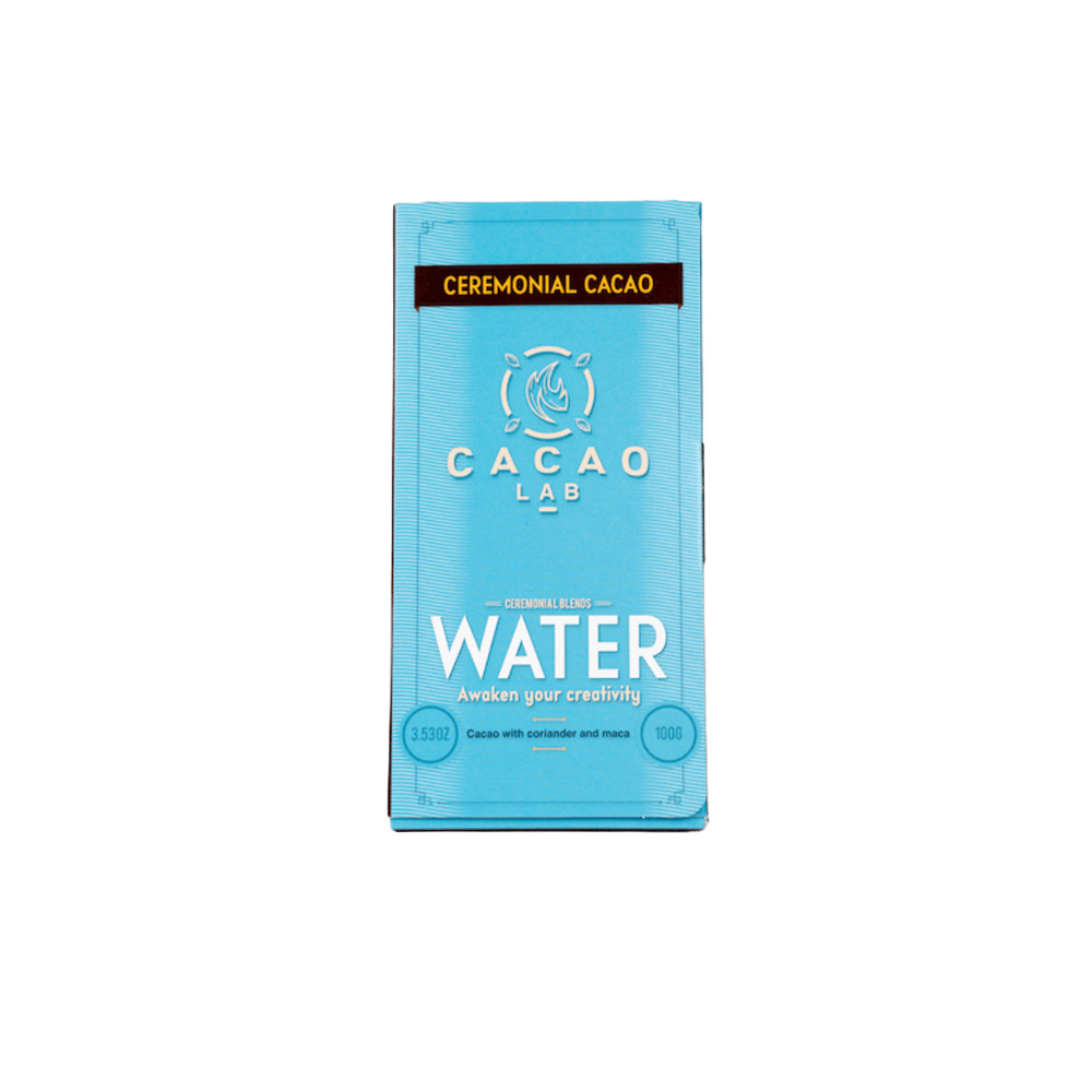 Ceremonial Cacao - Water Element: Invoke Your Creativity (100g bar)