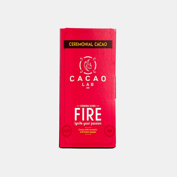 Ceremonial Cacao - Fire Element - Ignite Your Passion (100g bar)