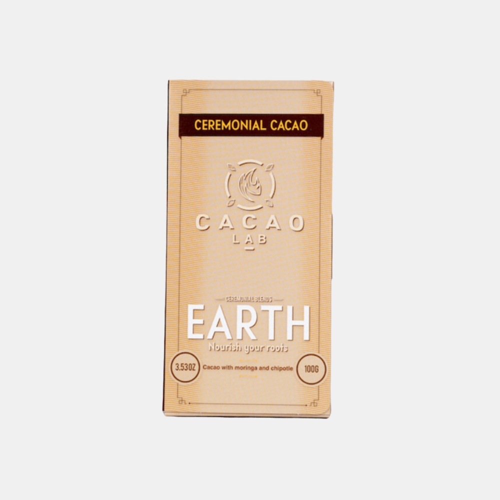 Ceremonial Cacao - Earth Element: Nourish Your Roots (100g bar)